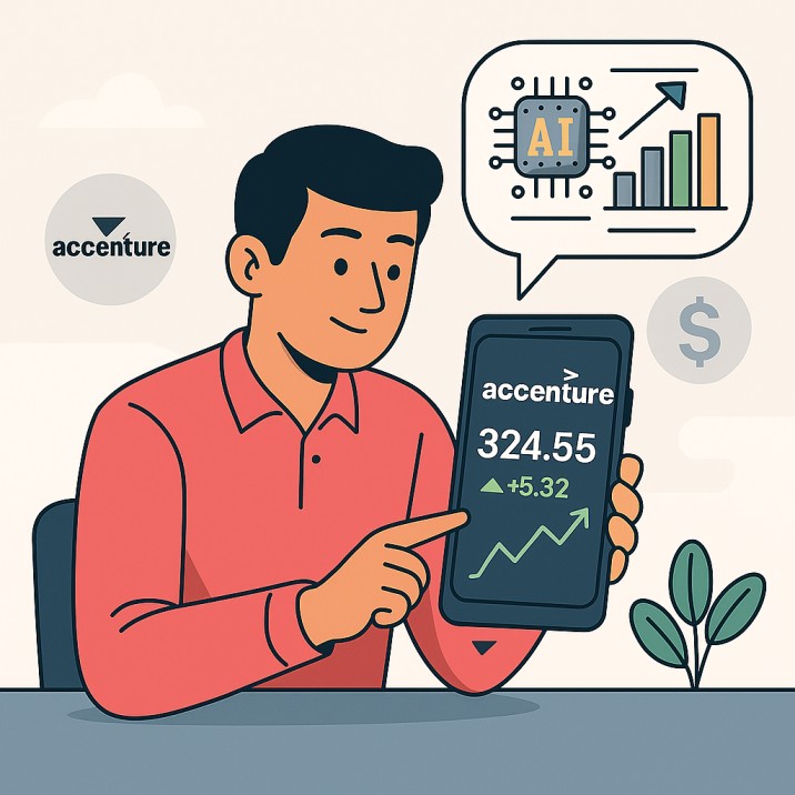 how to invest in Accenture stock from India