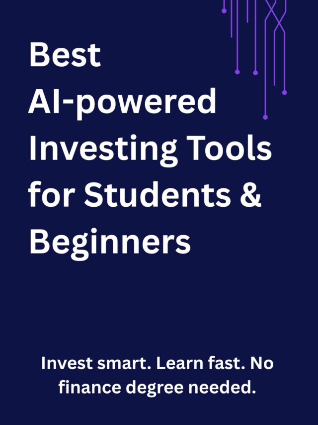 Best AI Investing Tools for Students in India (2025)